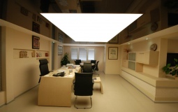 Светопрозрачный потолок в офис